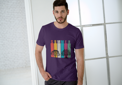 GRAPHIC PRINTED CLASSIC CREW TSHIRT - SUMMER