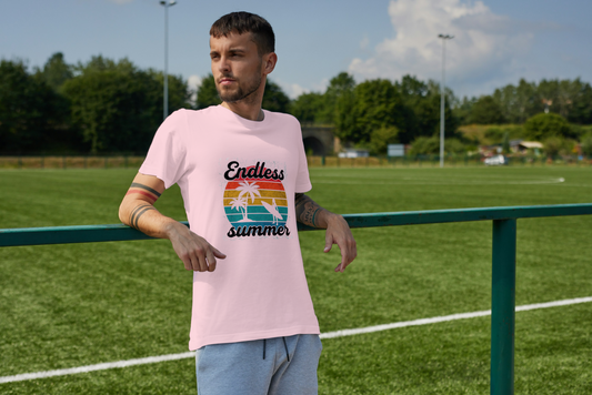GRAPHIC PRINTED CLASSIC CREW TSHIRT - ENDLESS SUMMER