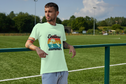 GRAPHIC PRINTED CLASSIC CREW TSHIRT - ENDLESS SUMMER