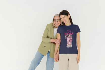 GRAPHIC PRINTED CLASSIC CREW TSHIRT - MY MOM