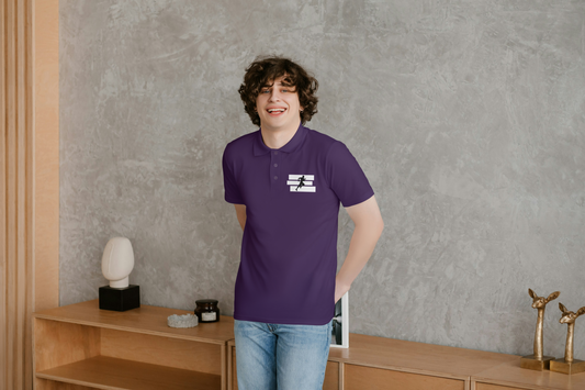SOLID POLO NECK TSHIRT