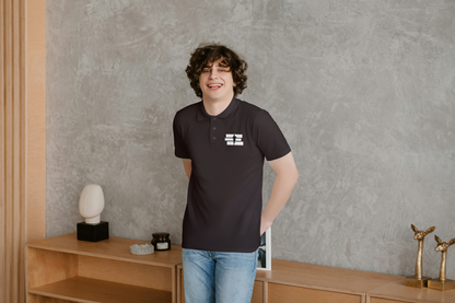 SOLID POLO NECK TSHIRT