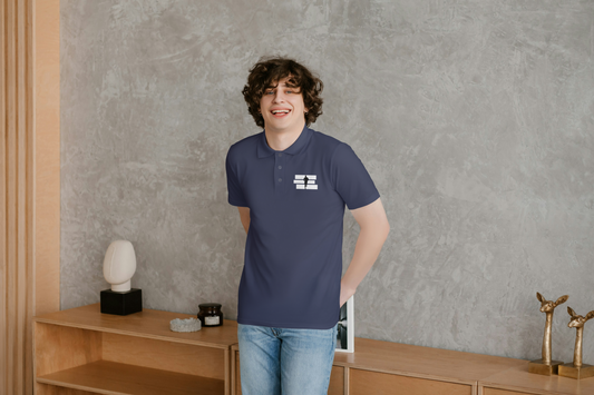 SOLID POLO NECK TSHIRT